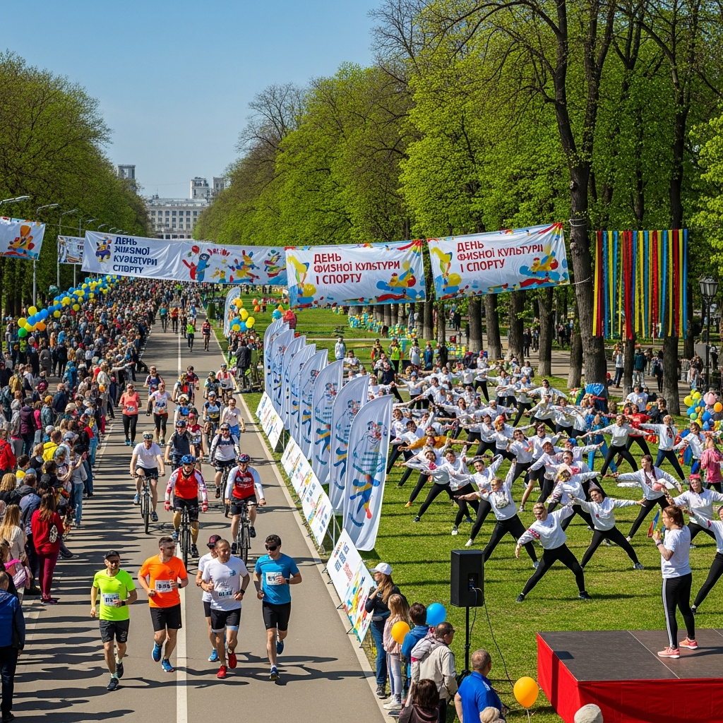 День фізичної культури і спорту: значення, традиції та практичні поради для здорового способу життя